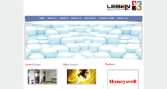 Desktop Screenshot of lebensolutions.com